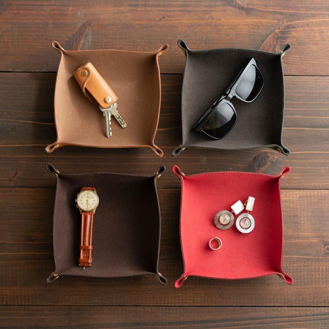 nakota Colunaline トラベルレザートレイ 日本製 栃木レザー レザー