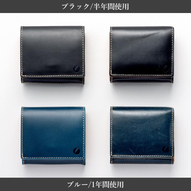 Nakota（ナコタ） nakota Colunaline ブッテーロレザー ミニ財布 二