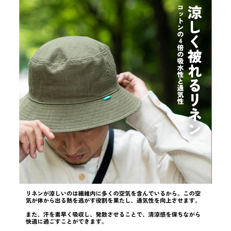 Nakota（ナコタ） LINEN COOL HIKE HAT リネン ハイクハット バケット