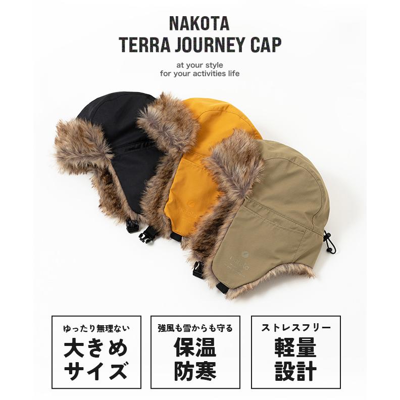 nakota ナコタ  TerraJourney cap フライトキャップ 帽子 大きいサイズ メンズ レディース｜nakota｜03