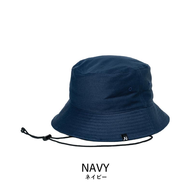 nakota ナコタ cotton twill basic hat バケットハット バケハ ハット 帽子 レディース メンズ 深め 大きめ 大きい 大きいサイズ 紐付き｜nakota｜19