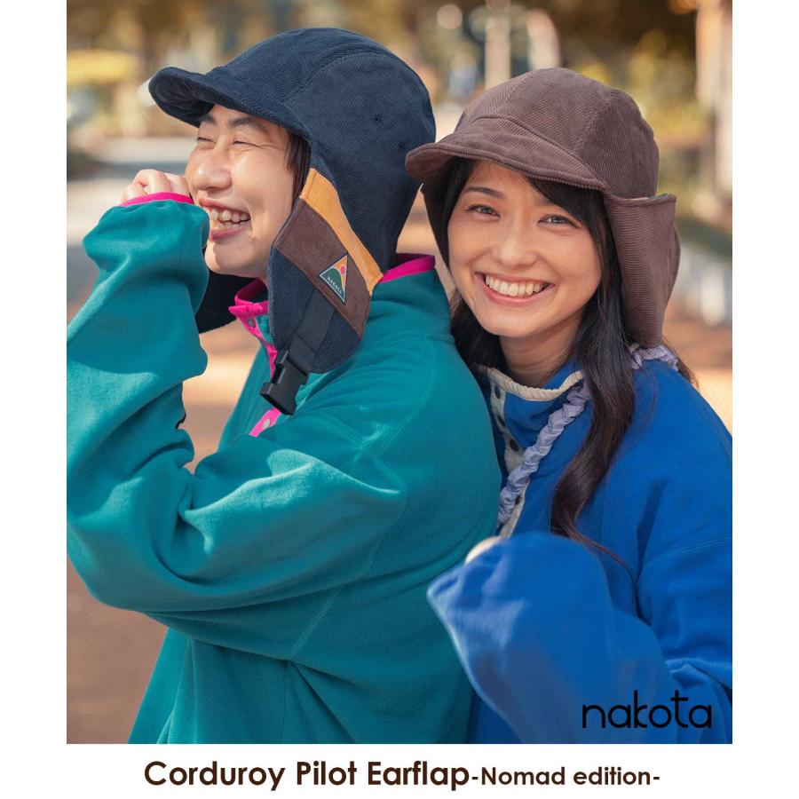 Nakota（ナコタ） Corduroy Pilot Earflap -Nomad edition- 帽子