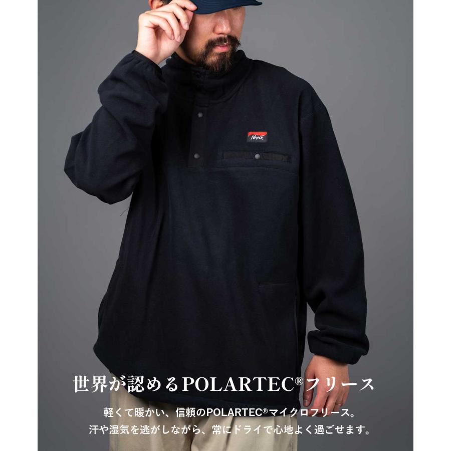 NANGA（ナンガ） AIR WARM FLEECE TOPS 軽量 防寒 ジャケット スポーツ