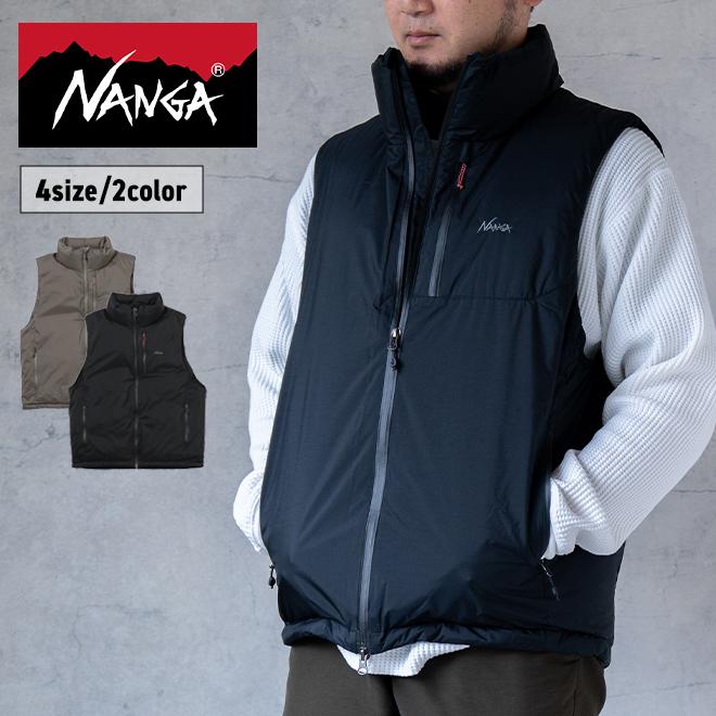 ジャケット・アウター NANGA AURORA TEX STAND COLLAR DOWN VEST オーロラテックス スタンドカラーダウンベスト (メンズ) – NANGA