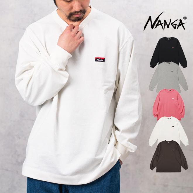 NANGA（ナンガ） ECO HYBRID BOX LOGO EMBROIDERY L/S TEE ロング