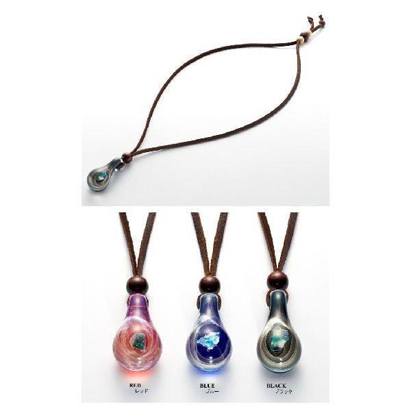 【貴重】ドラゴンパイプ　アートガラス ネックレス ウッドビーズ DragonPipe ( ドラゴンパイプ ) OPAL DROP ペンダント ネックレス