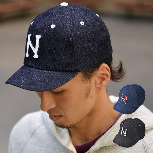 OLDMAN'S ( オールドマンズ ) ショートブリム デニム エンブレム B.B