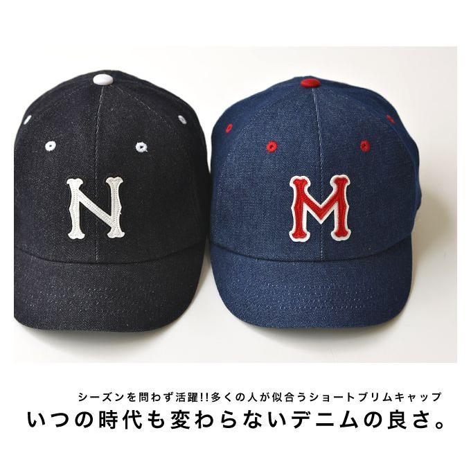 OLDMAN'S ( オールドマンズ ) ショートブリム デニム エンブレム B.B