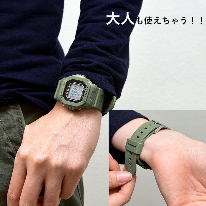 THE PARK SHOP ザ パークショップ TECHBOY WATCH 腕時計 デジタルウォッチ キッズ 子供 大人 親子 ペア プレゼント  30代 40代 50代 60代の画像