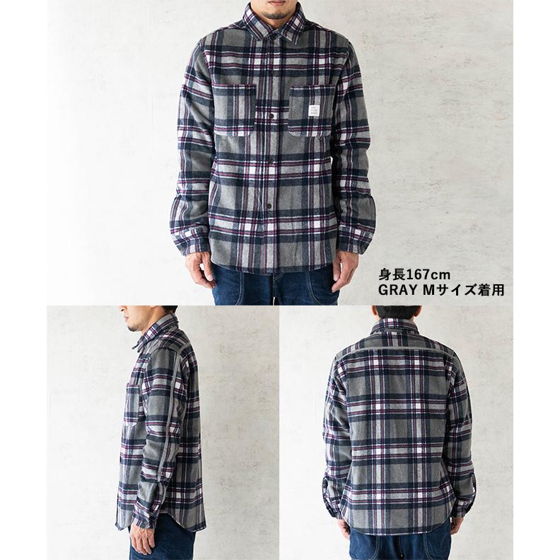 THE PARK SHOP ザパークショップ HOLIDAYS NEL SHIRT ネルシャツ チェ