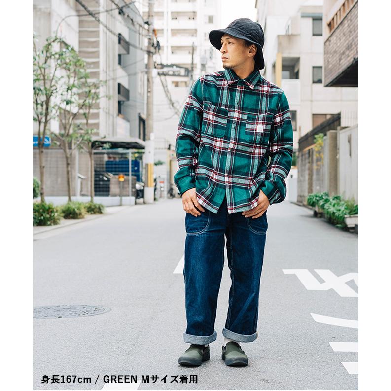 THE PARK SHOP ザパークショップ HOLIDAYS NEL SHIRT ネルシャツ チェ