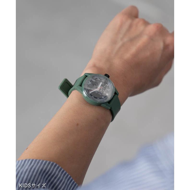 Q&Q Smile Solar ×THE PARK SHOP ”PLAY WATCH” 腕時計 ミリタ【爆買