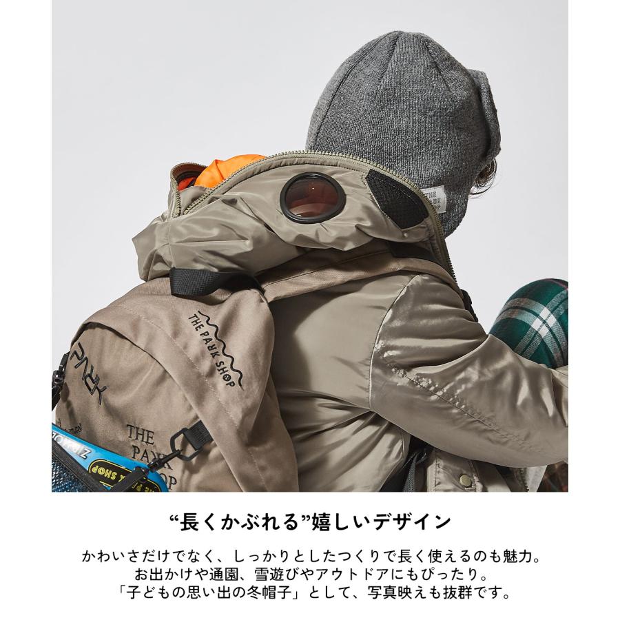 THE PARK SHOP（ザ・パークショップ） GOGGLE SNOW CAP 帽子 ニット帽