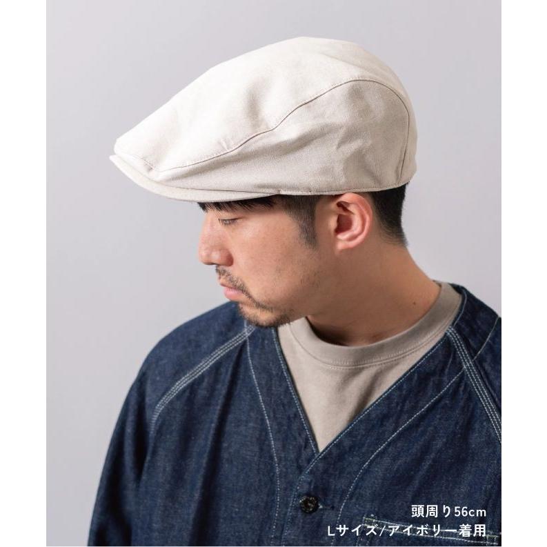 ReqHatter（レックハッター） LINEN HUNTING ハンチング 帽子 メンズ