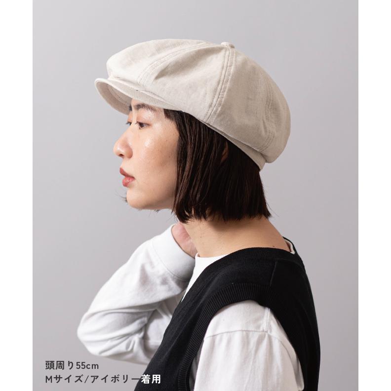 ReqHatter（レックハッター） LINEN CASKET キャスケット 帽子 メンズ