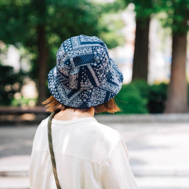 nakota ナコタ Bandana Bucket Hat バンダナバケット ハット 帽子 バケハ ペイズリー メンズ :rv-bcn