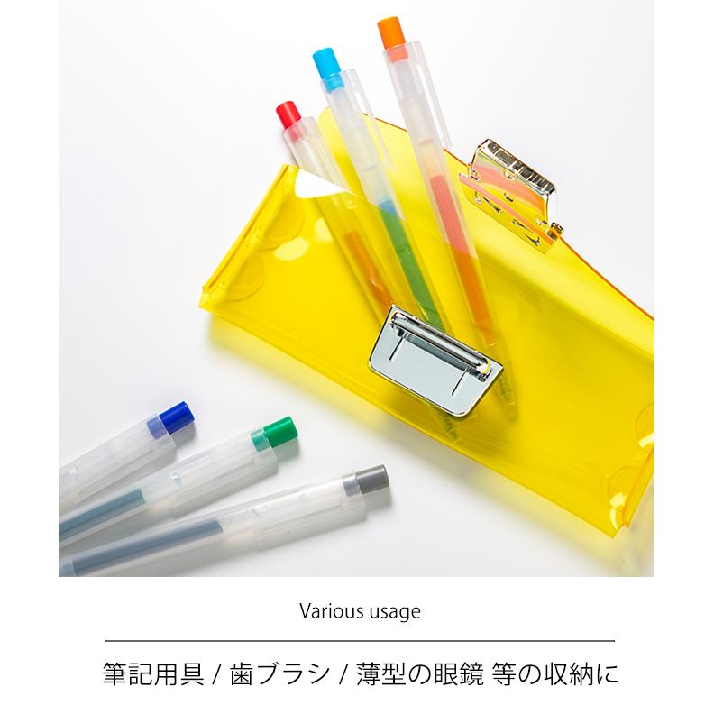 kachan ペンケース ミニポーチ クリアポーチ ポーチ 筆記用具入れ