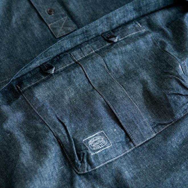 snow peak（スノーピーク） TAKIBI Light Denim Utility Pullover プル