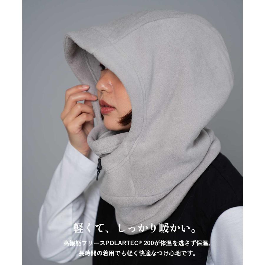 snow peak（スノーピーク） WR Fleece Balaclava 撥水 フード
