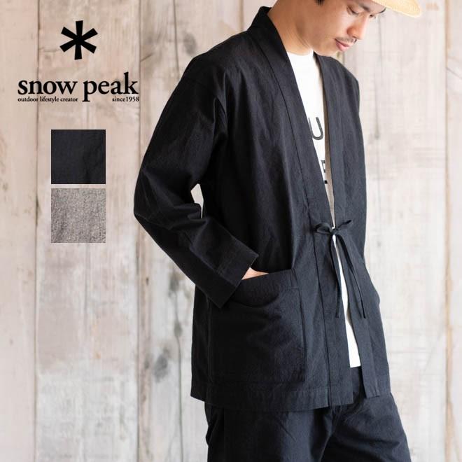 Snow Peak スノーピーク Noragi Jacket 野良着ジャケット アウター メンズ レディース 日本製 竹 黒 グレー 竹 抗菌 無地 春 夏 Sn Jk su2 Nakota 通販 Yahoo ショッピング