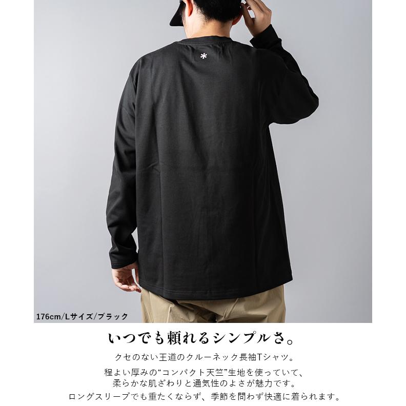 snow peak（スノーピーク） New Standard Logo L/S T-shirt 長袖 T