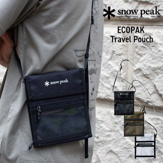 snow peak（スノーピーク） ECOPAK Travel Pouch エコパック トラベル