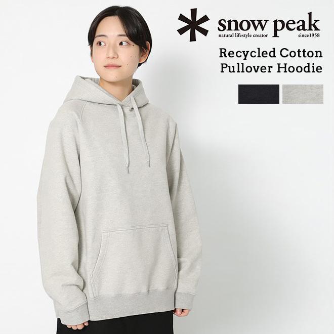 snow peak（スノーピーク） Recycled Cotton Pullover Hoodie
