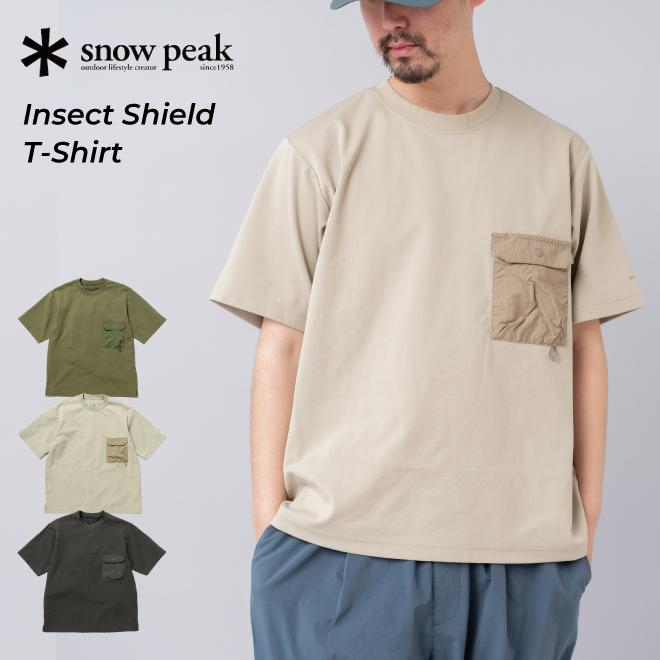 snow peak（スノーピーク） Insect Shield Tシャツ 半袖 メンズ