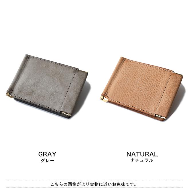 RE.ACT Re-ACT リアクト ALASKA LEATHER MONEY CLIP WALLET 財布