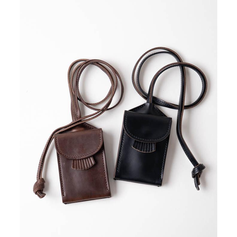 RE.ACT（リアクト） Re-ACT Chromexcel Leather Fringe Neck Key Case