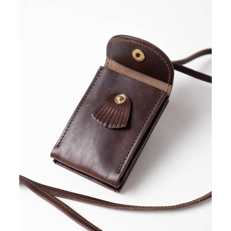RE.ACT（リアクト） Re-ACT Chromexcel Leather Fringe Neck Key Case