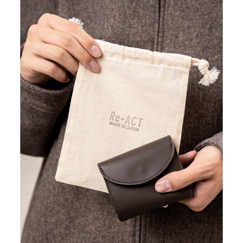 RE.ACT（リアクト） fold compact wallet ドロイド スリー ホールド