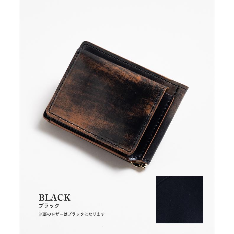 REACT リアクト CORDVAN MONEY CLIP WALLET コードバン マネー