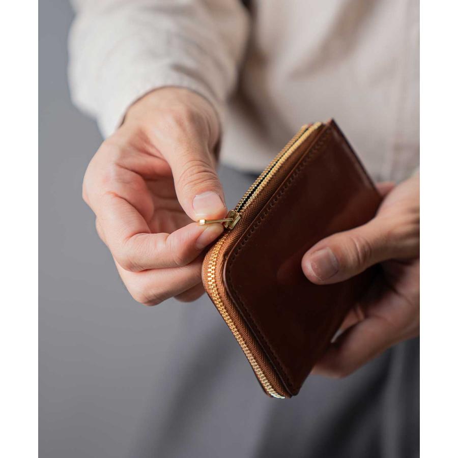 REACT リアクト SHELL CORDVAN L ZIP COMPACT WALLET 財布 メンズ
