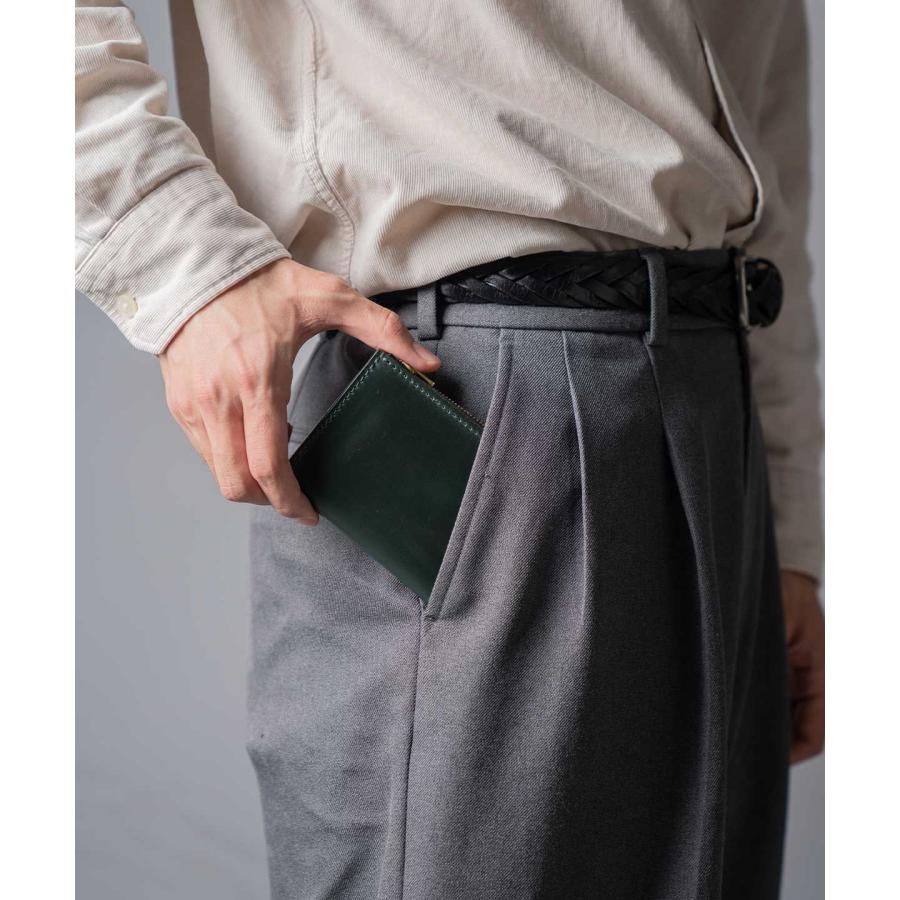 REACT リアクト SHELL CORDVAN L ZIP COMPACT WALLET 財布 メンズ