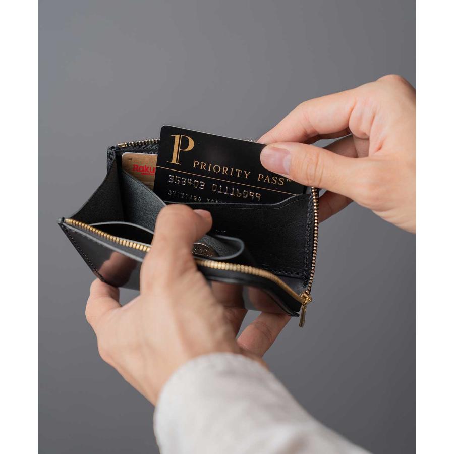 REACT リアクト SHELL CORDVAN L ZIP COMPACT WALLET 財布 メンズ