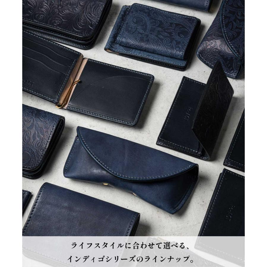 リアクト Indigo Card Case カードケース 名刺入れ メンズ レディース