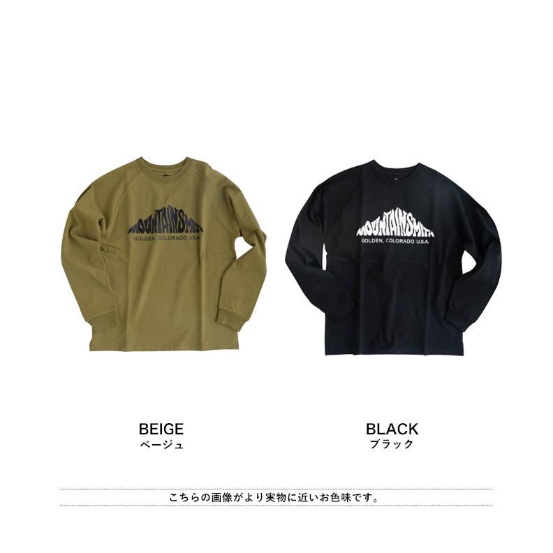 MOUNTAIN SMITH（マウンテンスミス） FRONT LOGO LONG TEE フロント