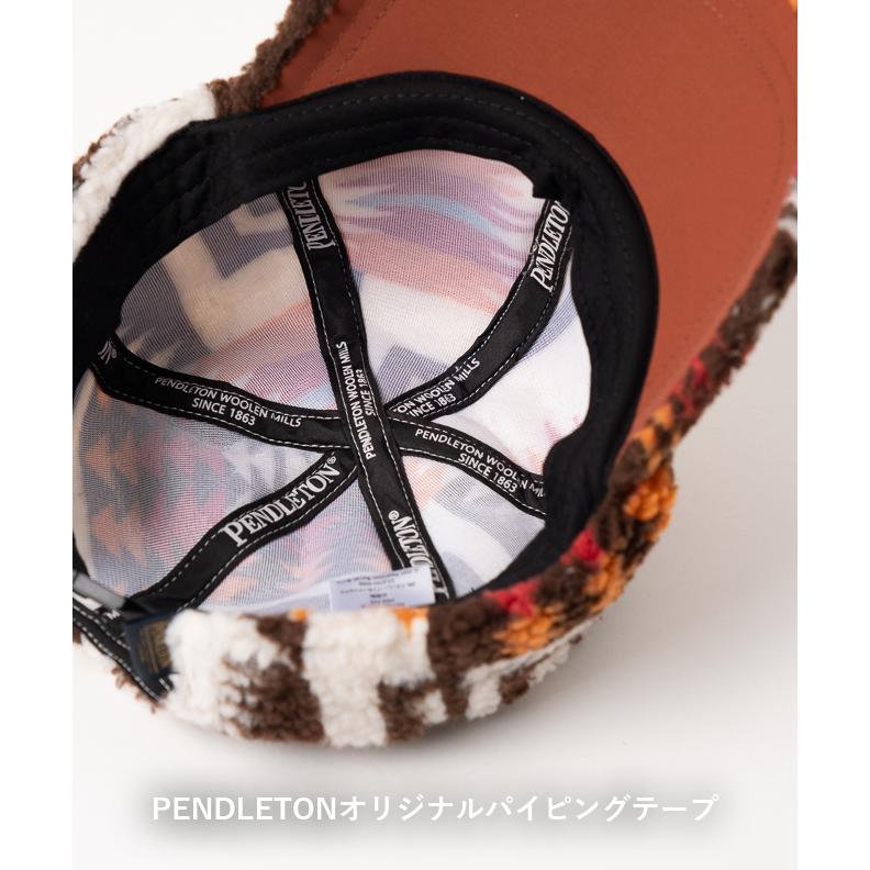 PENDLETON BOA CAP ボアキャップ キャップ 帽子 冬 秋 キャンプ レディース メンズ 暖かい 防寒 防寒アイテム｜nakota｜09