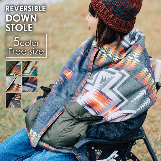 PENDLETON（ペンドルトン） PENDLETON×TAION タイオン REVERSIBLE DOWN