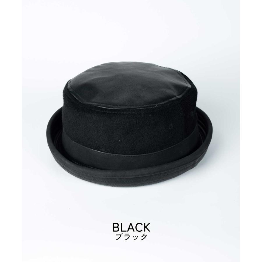 Ruben ルーベン MIX PATCH PORKPIE HAT メンズ レディース 帽子