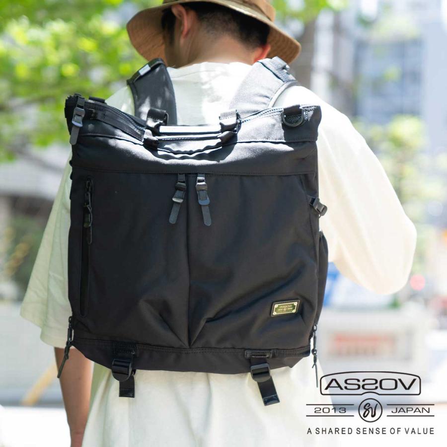 AS2OV（アッソブ） アッソブ / CORDURADOBBY 305D 3WAY HELMET BAG