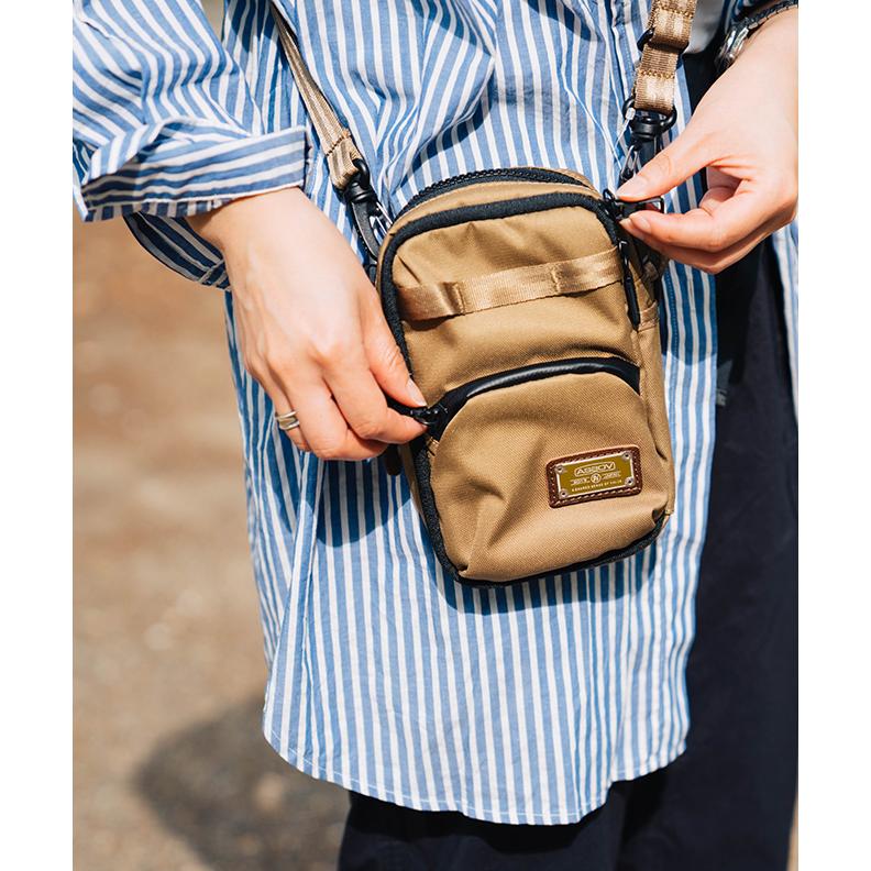 AS2OV（アッソブ） CORDURA DOBBY 305D WALLET SHOULDER コーデュラ 