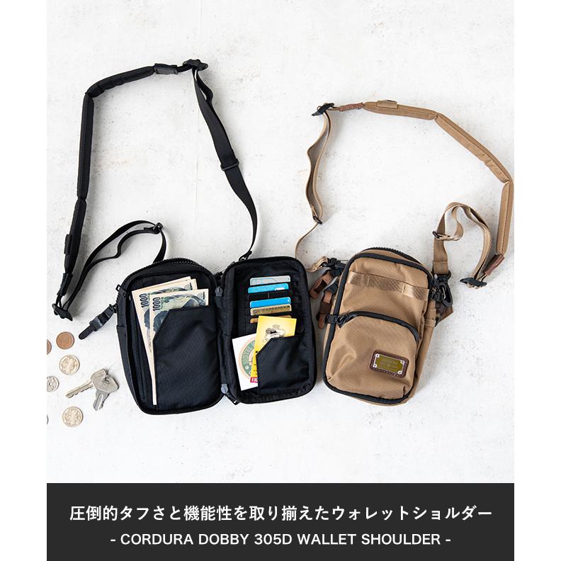 AS2OV（アッソブ） 【爆買】AS2OV CORDURA DOBBY 305D WALLET SHOULDER