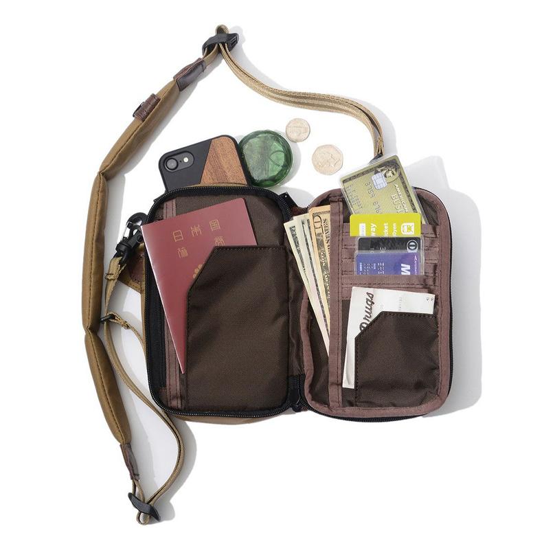 AS2OV（アッソブ） CORDURA DOBBY 305D WALLET SHOULDER コーデュラ