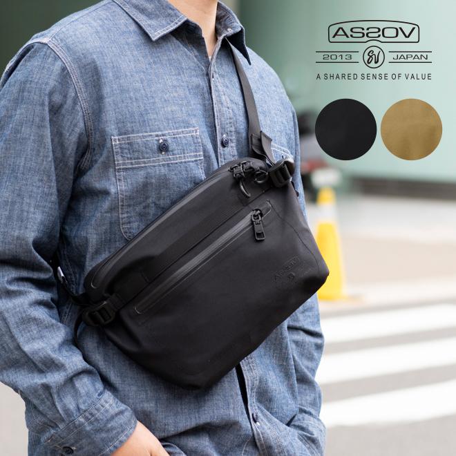 AS2OV（アッソブ） WATER PROOF CORDURA 305D FANNY PACK ボディバッグ