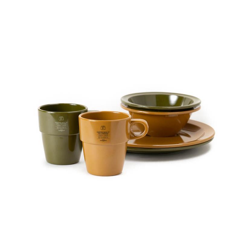 AS2OV（アッソブ） 「爆買」AS2OV FOOD FORCE CAMPING MEAL PLATES
