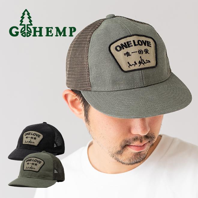 GOHEMP（ゴーヘンプ） ONE LOVE MESH CAP 帽子 キャップ メッシュ