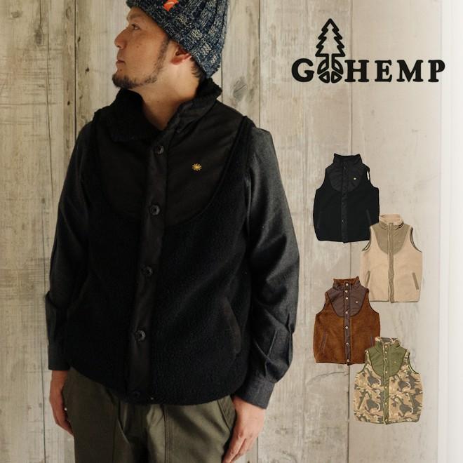 極美品　GOHEMP ゴーヘンプ MONGOLIAN VEST　Mサイズ 極美品 GOHEMP ゴーヘンプ MONGOLIAN VEST Mサイズ