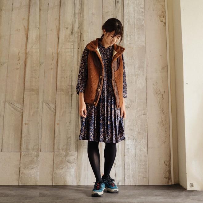 GOHEMP（ゴーヘンプ） MONGOLIAN VEST モンゴリアンベスト ボア